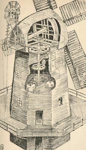 スモックミル、1931 作： Charles Henry Bourne Quennell