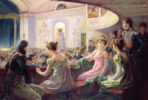 劇場でのインターバル 作： Charles Henry Tenre