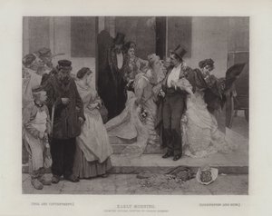 早朝、次の違いを示しています：労苦と満足;と散逸と破滅（グラビア） 作： Charles Hermans