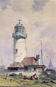 灯台、1853 作： Charles Hoguet
