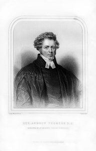 アンドリュートムソン牧師、スコットランドの聖職者、1870年。 作： Charles Holl