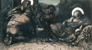 キリスト降誕、c1900 1903-1904 作： Charles Holroyd