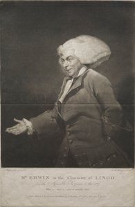 リンゴ役のエドウィンさん 作： Charles Howard Hodges