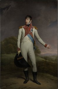 オランダ王ルイ・ナポレオンの肖像、1809年（キャンバスに油彩） 作： Charles Howard Hodges