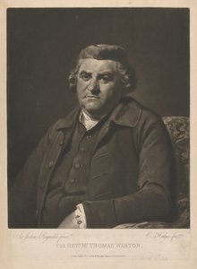 トーマス・ウォートン牧師 作： Charles Howard Hodges