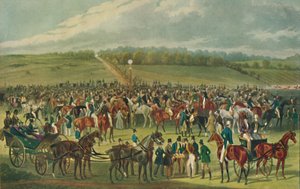 Epsom Races-The Beting Post、1836、1929
