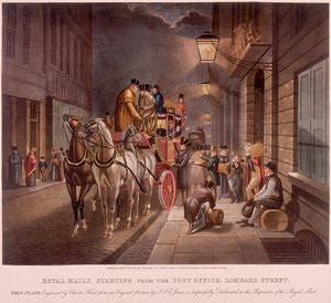 一般郵便局、ロンバード ストリート、ロンドン、1827