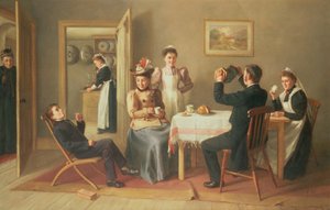 階段の下の高い生命、1897