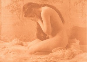 泣いているマグダレン、c。 1897年。 作： Charles I. Berg