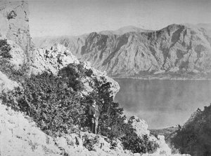 モンテネグロの城壁、c1913