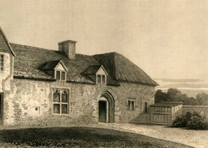 ボシャム修道院、1835年。