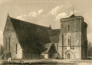 クリンピング教会、1835年。 作： Charles J. Smith