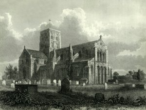 ニューショアハム教会、1835年。 作： Charles J. Smith