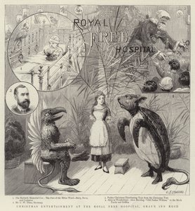 ロイヤルズフリーホスピタル、グレイズインロードでのクリスマスエンターテイメント 作： Charles J. Staniland
