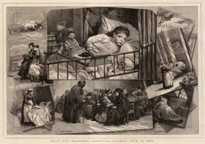 Helpers the Helpers !、病院日曜日、1880年6月13日