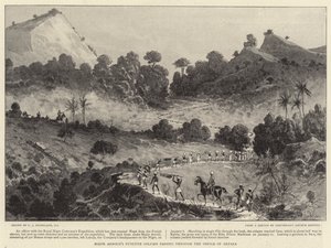アクパラの汚濁を通過するアーノルド少佐の懲罰的コラム 作： Charles J. Staniland