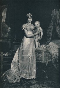 マリアルイザとローマの王、1812年、1896年 作： Charles J. State