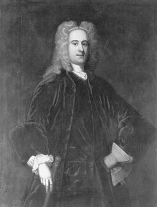 マーティンリスター博士の肖像、1675〜1739年頃 作： Charles Jervas