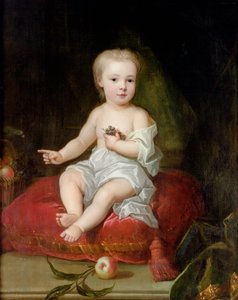 ヘンリーの末っ子、第1子爵聖ヨハネ、子供の頃のホレスセントジョン（1710-38）の肖像、c.1711