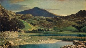 Watendlalh Tarn、Kewsick付近、1919年1931年 作： Charles John Holmes