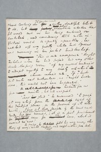 ニコラスニクルビーの章の原本、1838年（紙にペンとインク） 作： Charles John Huffam Dickens