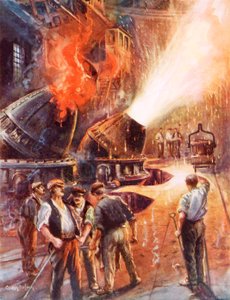 近代産業の巨人の誕生 作： Charles John de Lacy