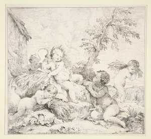 L 作： Charles Joseph Natoire