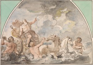 ネプチューンの勝利、1766以降。 作： Charles Joseph Natoire