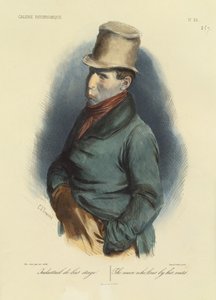 彼の知恵で生きる男、ギャラリーフィジオノミックからのno.28 作： Charles Joseph Travies de Villiers