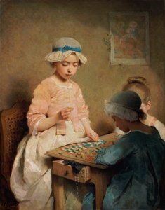 ロトのゲーム、1865 作： Charles Joshua Chaplin
