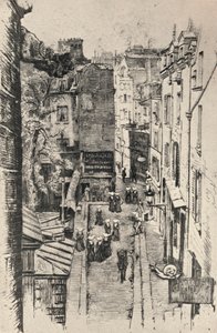 Rue des Pretres-StSéverin、1915 作： Charles Jouas