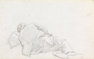 居眠り 作： Charles Keene