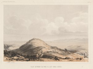 カーウィーヤ川とキングス川の間の平野、A。Hoen＆Co.による岩版、1855年のクロモリト 作： Charles Koppel