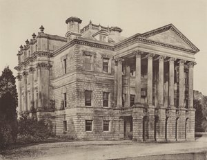 エイムズベリー修道院、ウィルトズ、エントランスフロント 作： Charles Latham