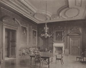 ベルトンハウス、グランサム、ダイニングルーム 作： Charles Latham