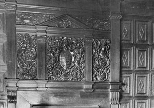 チムニーピース、ボイントンルーム、日付1575 作： Charles Latham