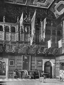 イーストエンドのマーブルホール（モノクロ写真 作： Charles Latham