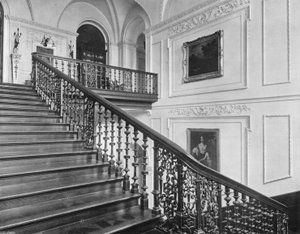 The Stairway（モノクロ写真 作： Charles Latham