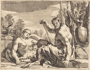 オーロラ (夜明け) 作： Charles Le Brun