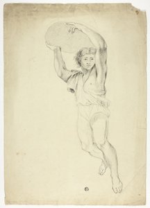 体重を運ぶ少年 作： Charles Le Brun