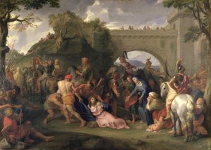 十字架を背負うキリスト 作： Charles Le Brun
