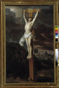 十字架のキリスト 作： Charles Le Brun