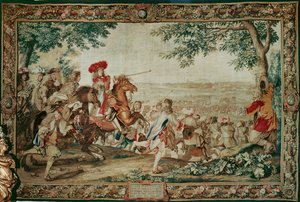 ルイ14世のダンケルク入城... 作： チャールズ・ル・ブラン