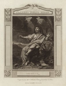 エレミヤ 作： Charles Le Brun