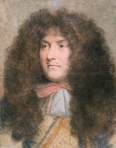 ルイ14世、フランス国王、c1660-c1670 作： Charles Le Brun
