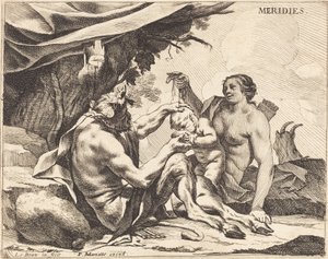 メリデス（正午） 作： Charles Le Brun
