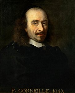 ピエール・コルネイユ1606-1684の肖像 作： Charles Le Brun