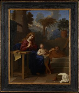 エジプトの聖家族、1660年頃 作： Charles Le Brun