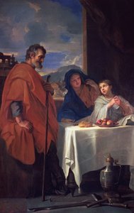 聖家族、またはグレイス 作： Charles Le Brun