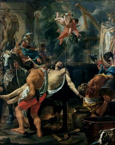 聖ヨハネ伝道者の殉教 作： Charles Le Brun